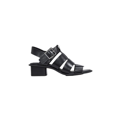Calvin Klein Jeans Schwarze Polyester-Sandale