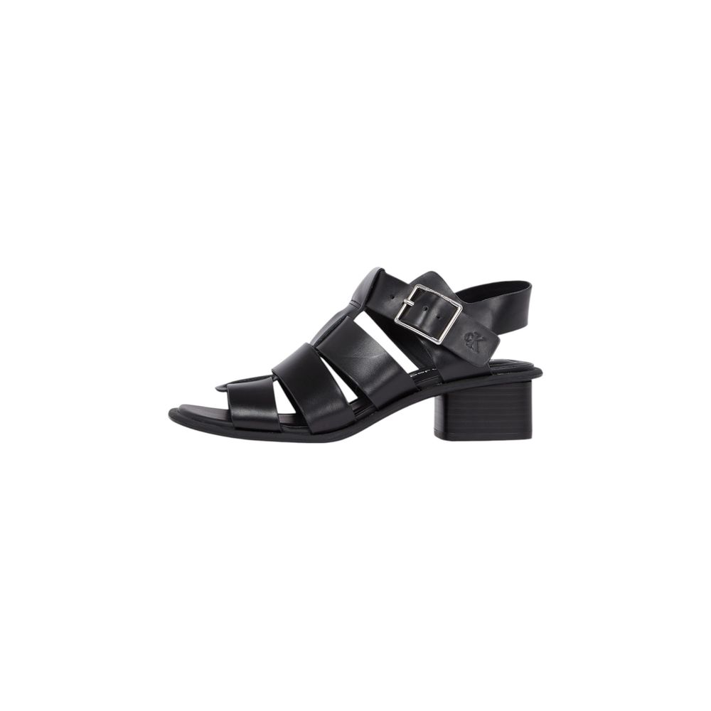 Calvin Klein Jeans Schwarze Polyester-Sandale