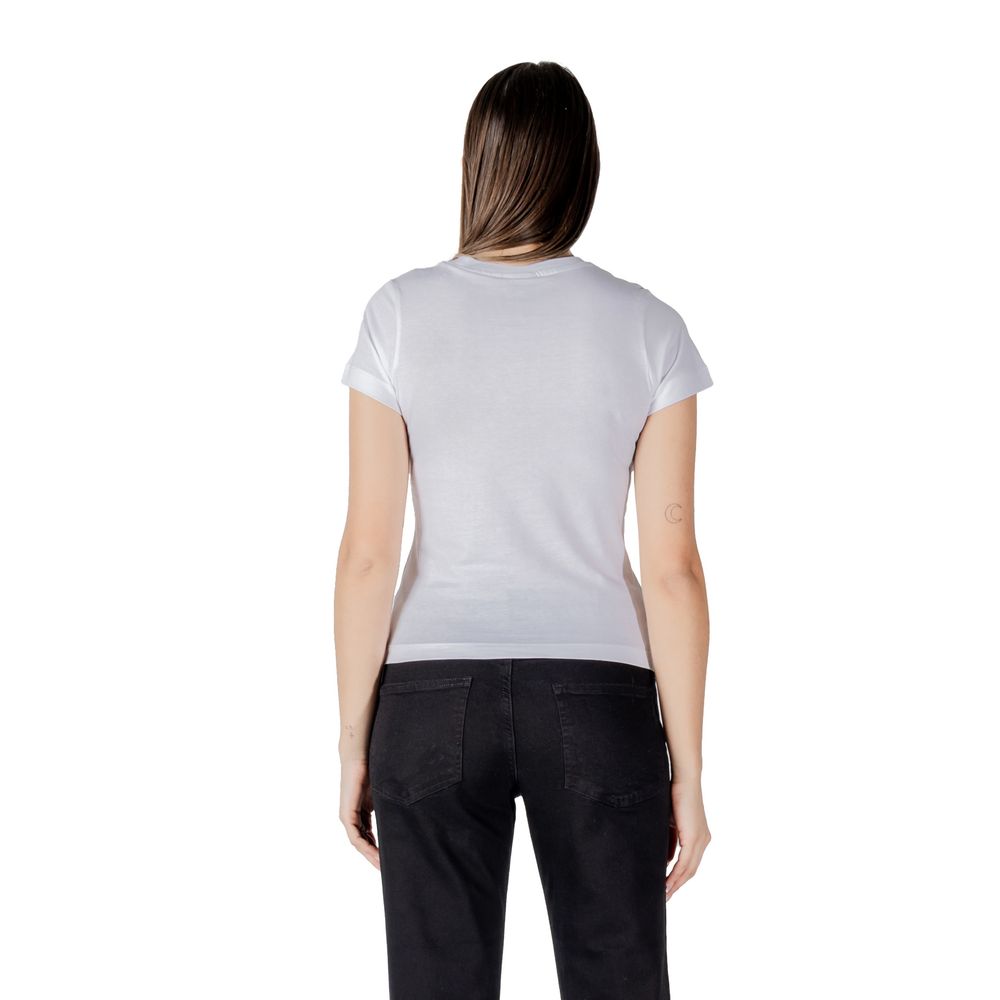 Guess Active T-Shirt aus weißer Baumwolle