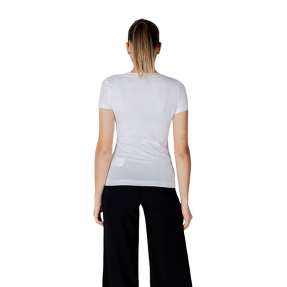 Guess T-Shirt aus weißer Baumwolle