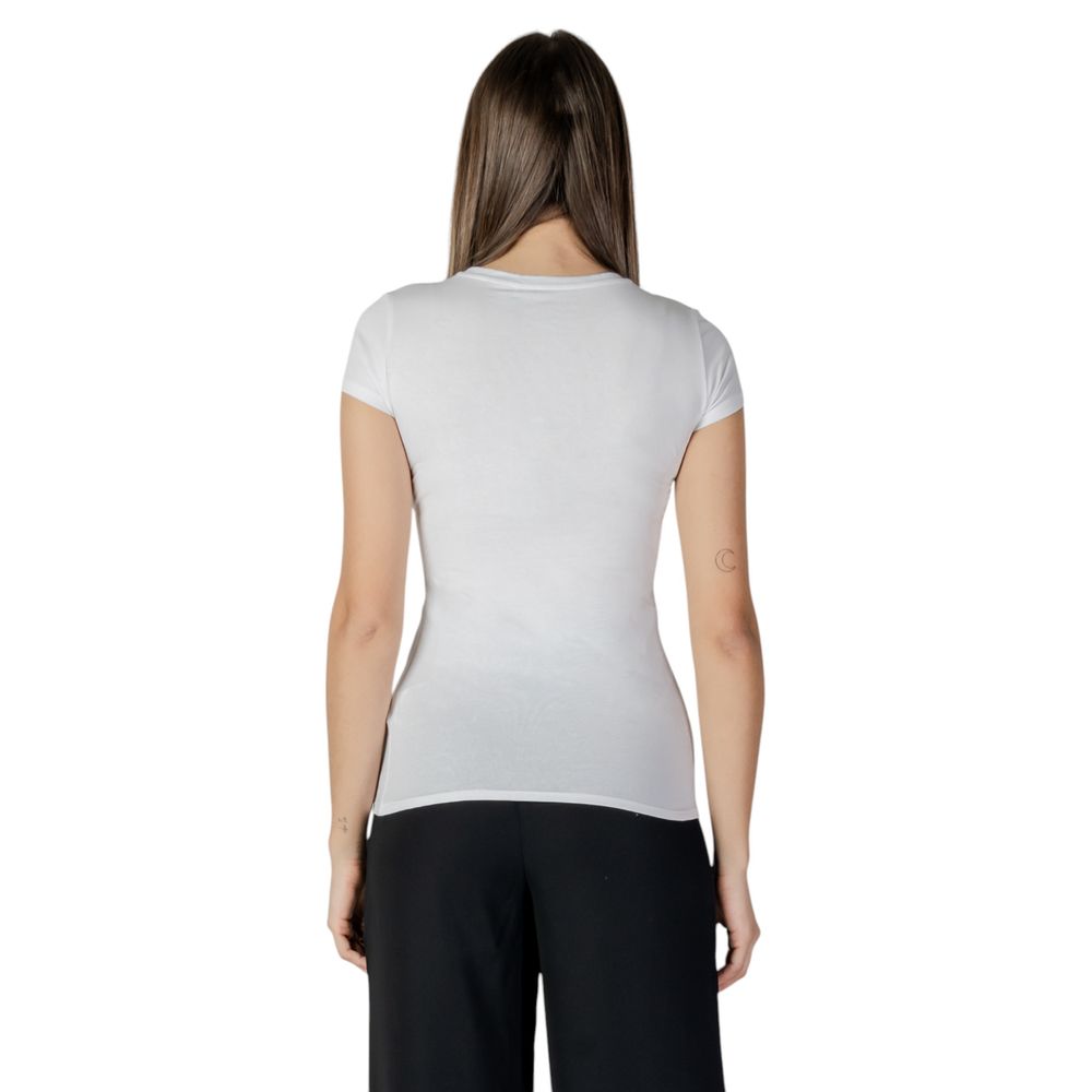 Guess T-Shirt aus weißer Baumwolle