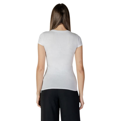 Guess T-Shirt aus weißer Baumwolle