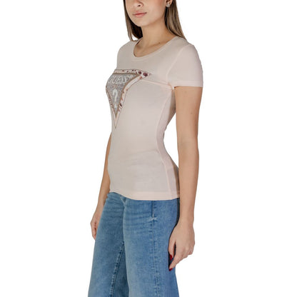 Guess Multicolor T-Shirt aus Baumwolle