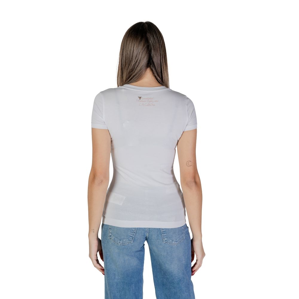 Guess T-Shirt aus weißer Baumwolle