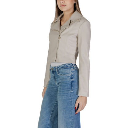 Guess Beige Polyethylen-Jacken &amp