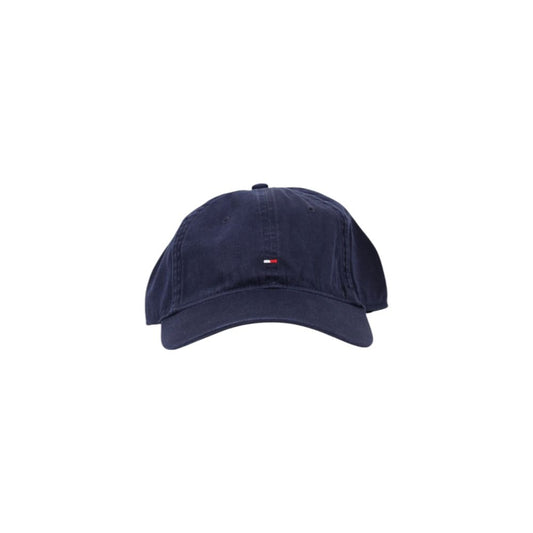 Tommy Hilfiger Blaue Baumwollkappen Baseballmütze