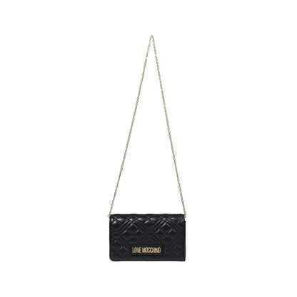 Love Moschino Schwarze Polyethylen-Handtasche