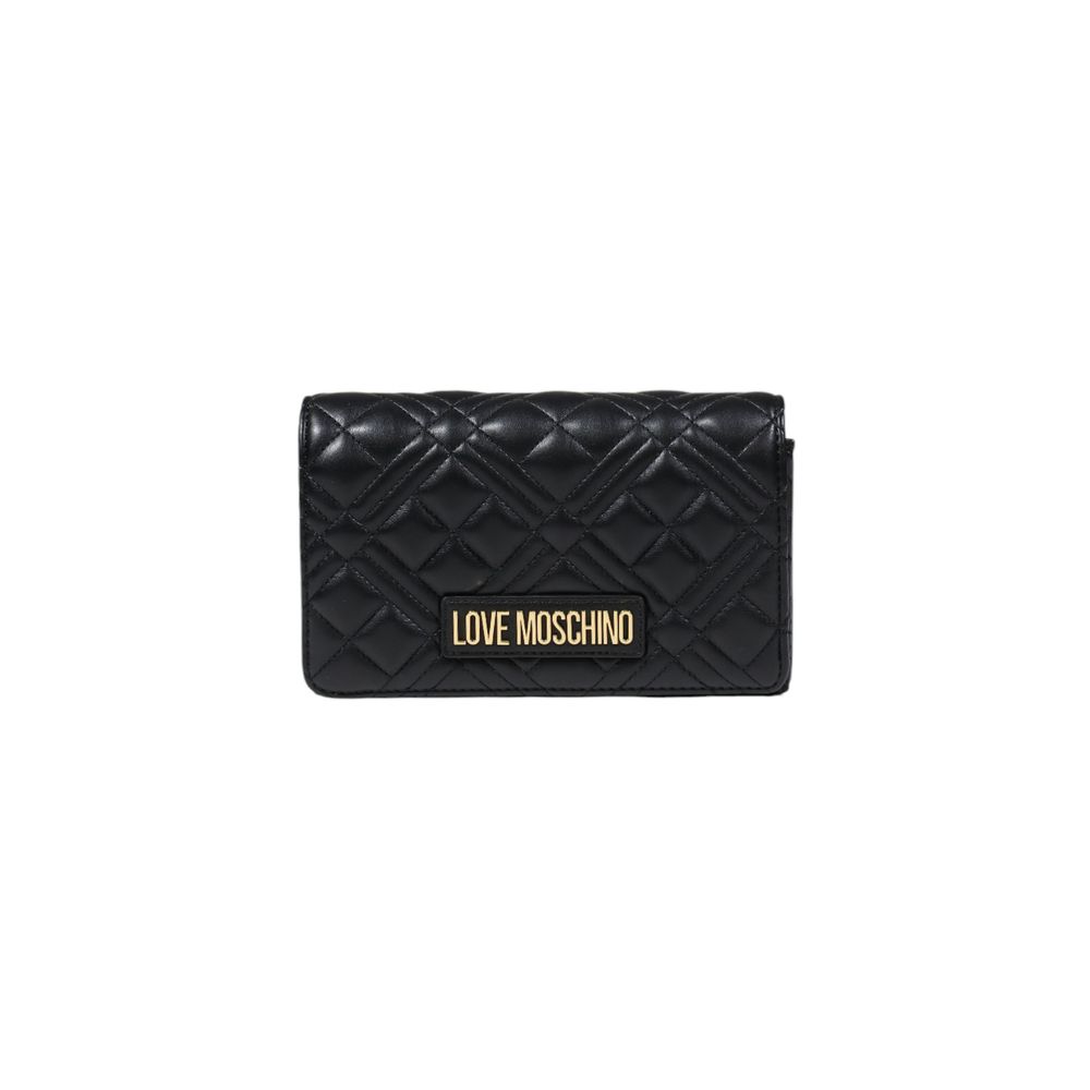 Love Moschino Schwarze Polyethylen-Handtasche