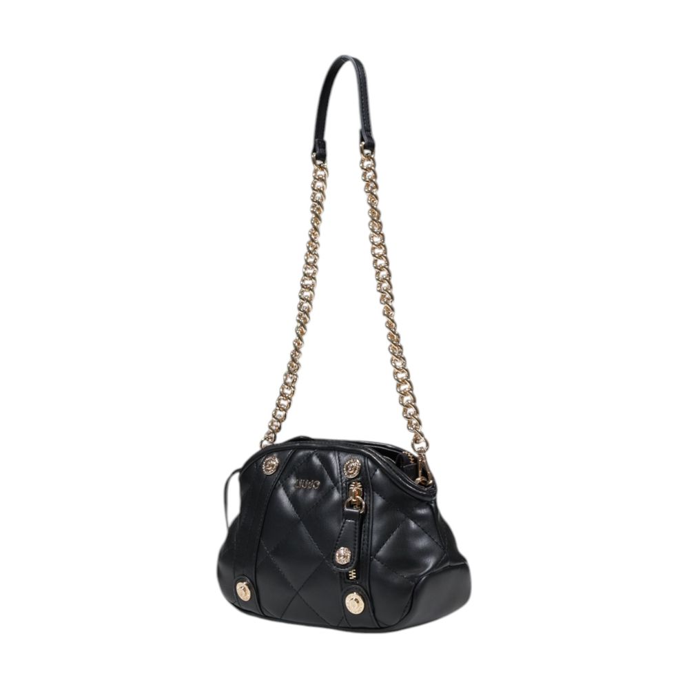 Liu Jo Schwarze Polyethylen-Handtasche