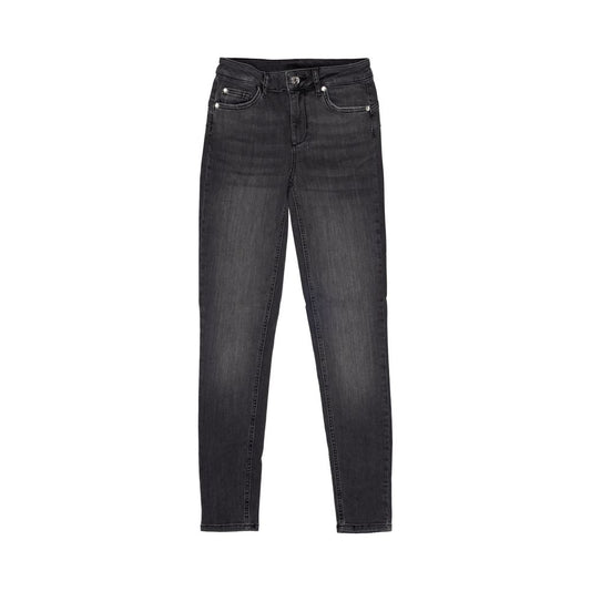 Liu Jo Schwarze Baumwoll-Skinny-Jeans