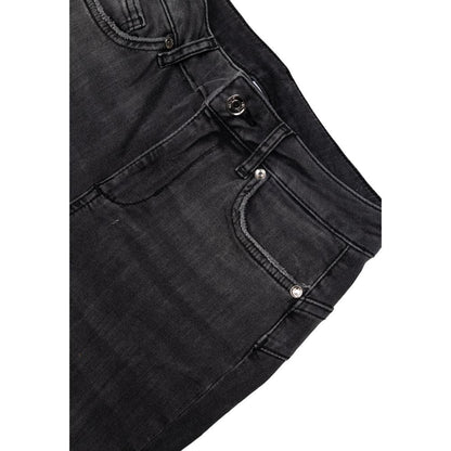 Liu Jo Schwarze Baumwoll-Skinny-Jeans