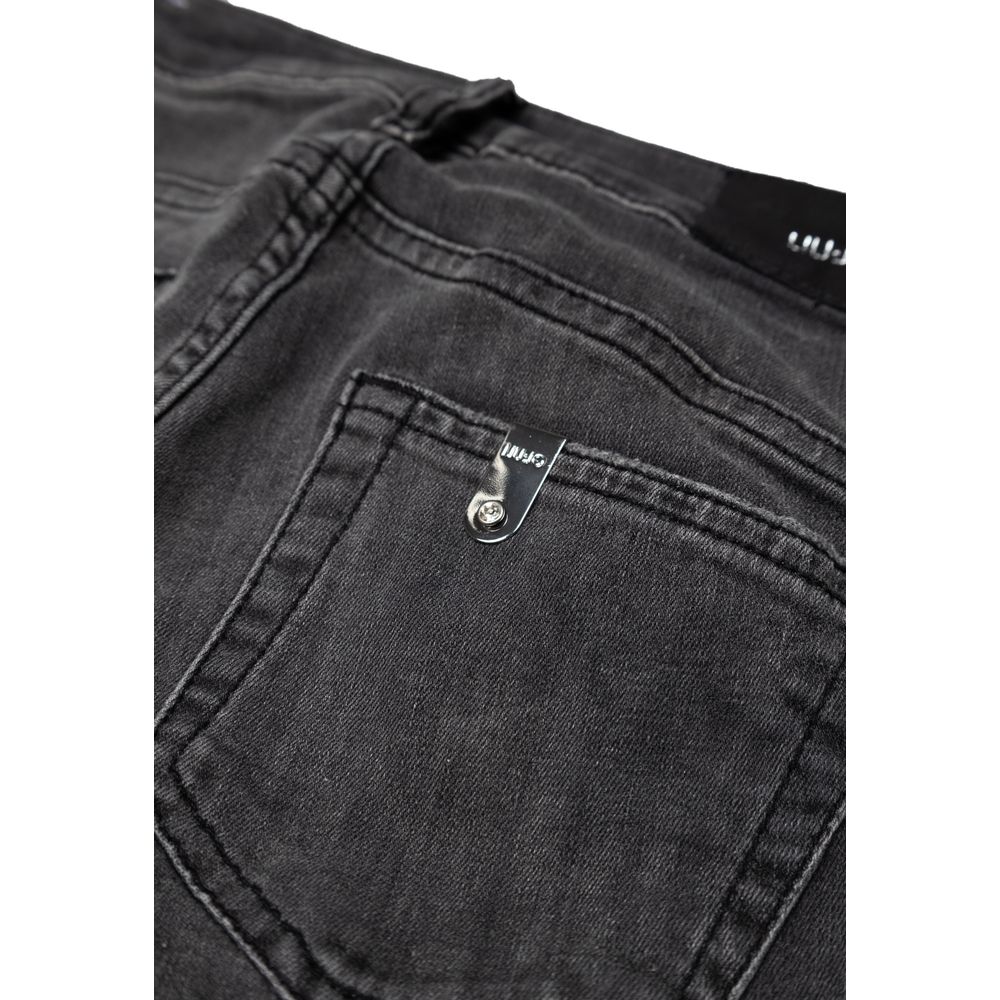 Liu Jo Schwarze Baumwoll-Skinny-Jeans