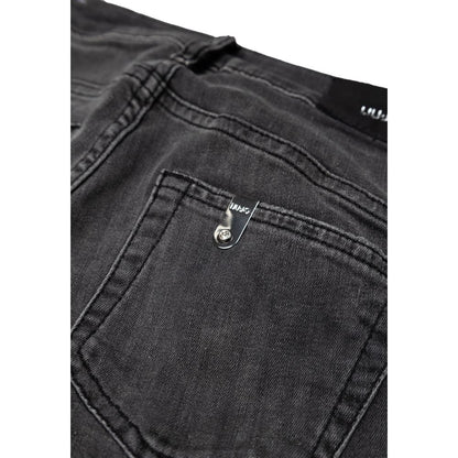Liu Jo Schwarze Baumwoll-Skinny-Jeans