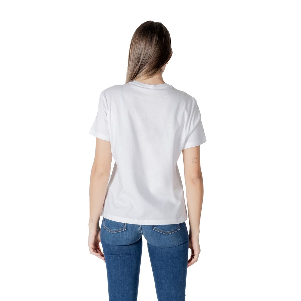 Liu Jo T-Shirt aus weißer Baumwolle