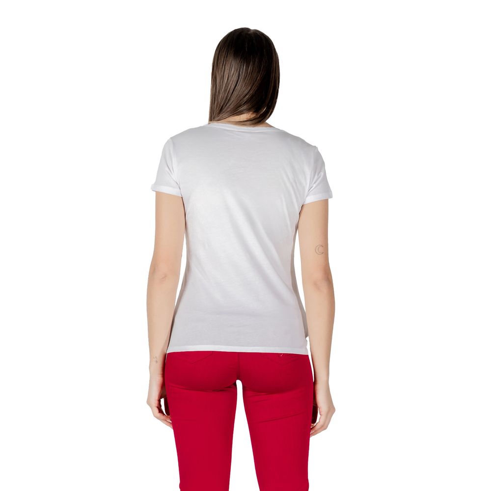 Liu Jo Bicolor T-Shirt aus Baumwolle