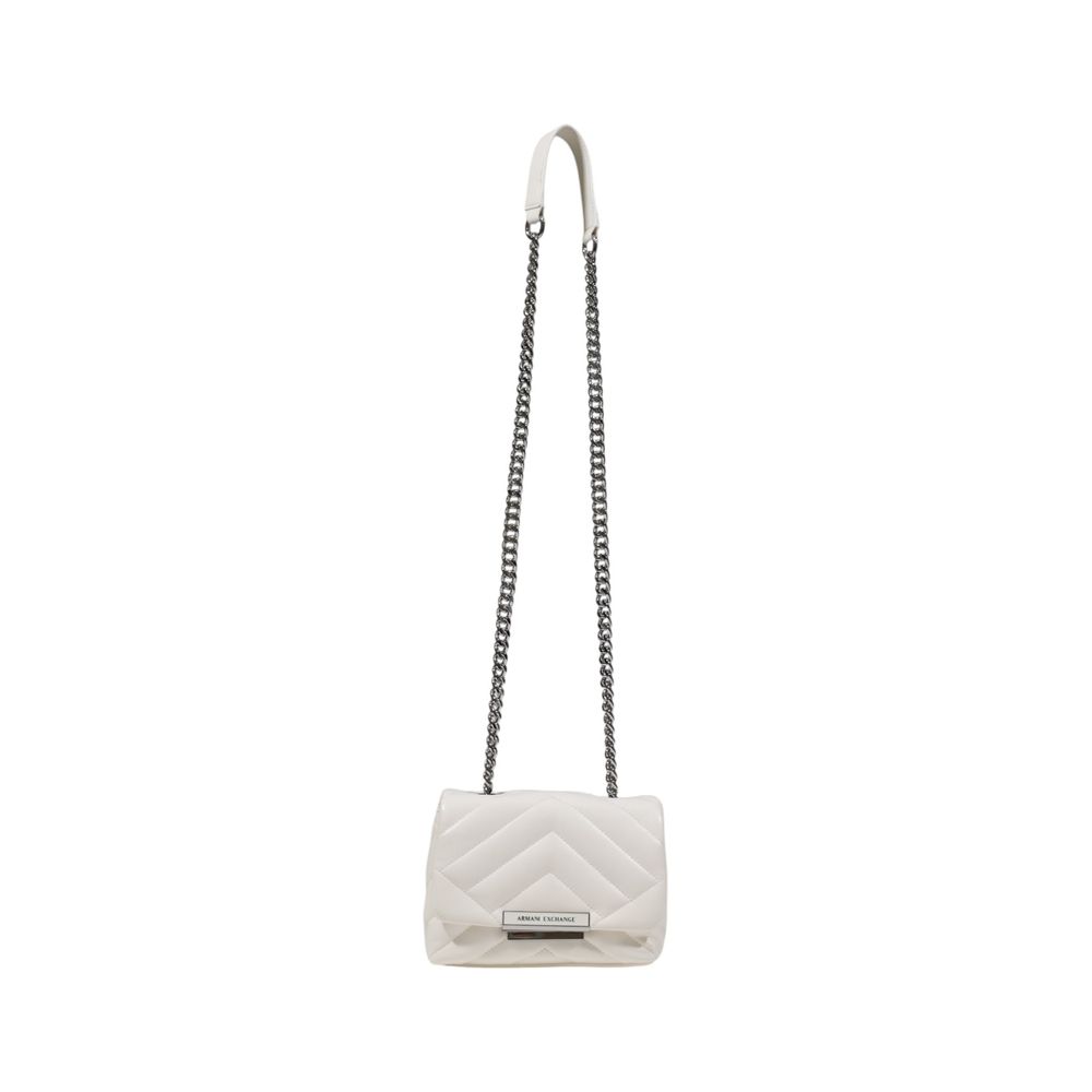Armani Exchange Weiße Polyester-Handtasche