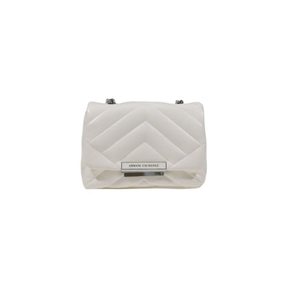 Armani Exchange Weiße Polyester-Handtasche