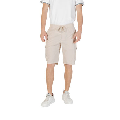 Hugo Boss Beige Polyester Bermudas