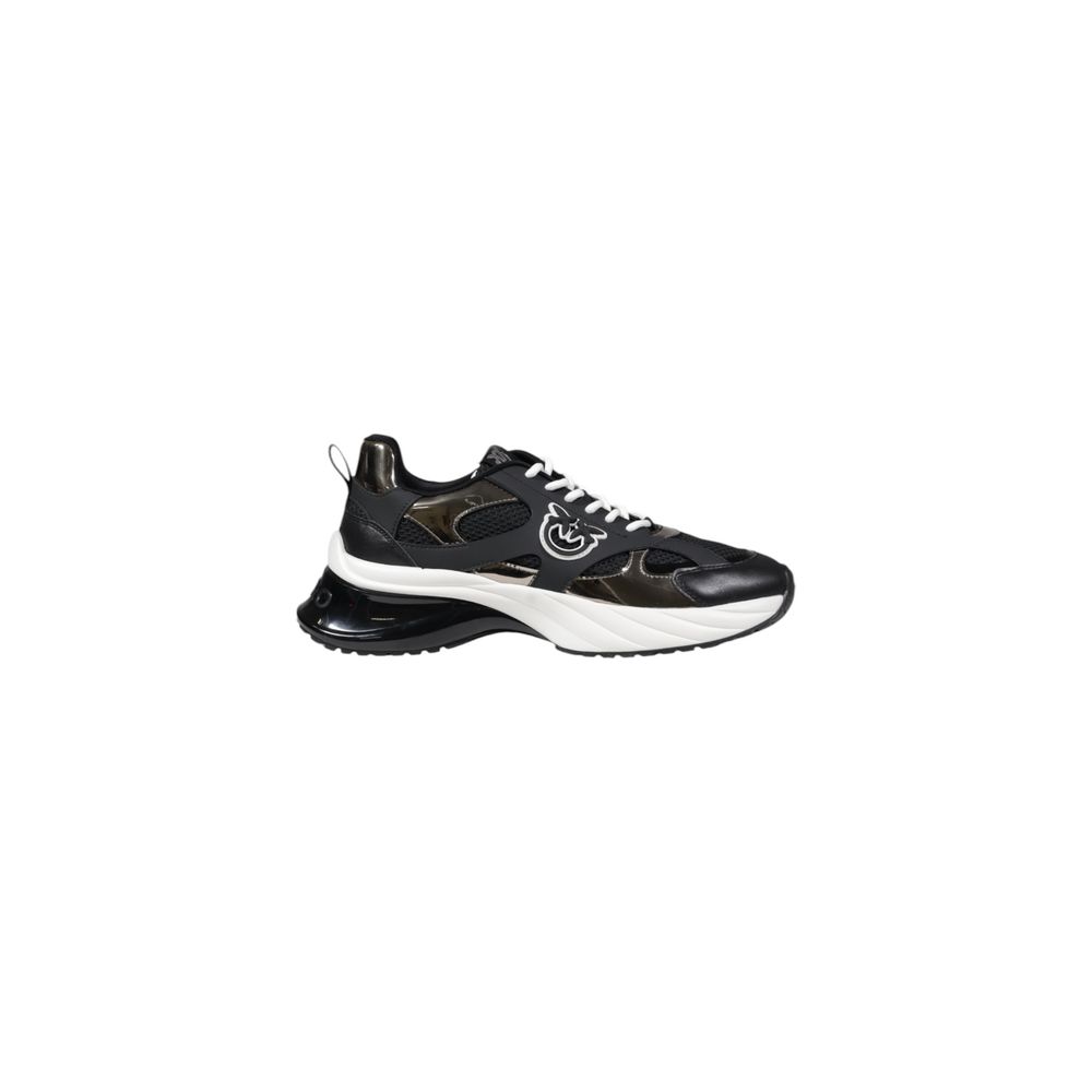 PINKO Schwarzer Leder-Sneaker