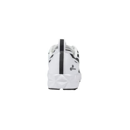 EA7 Emporio Armani Schwarzer und weißer Polyester-Sneaker
