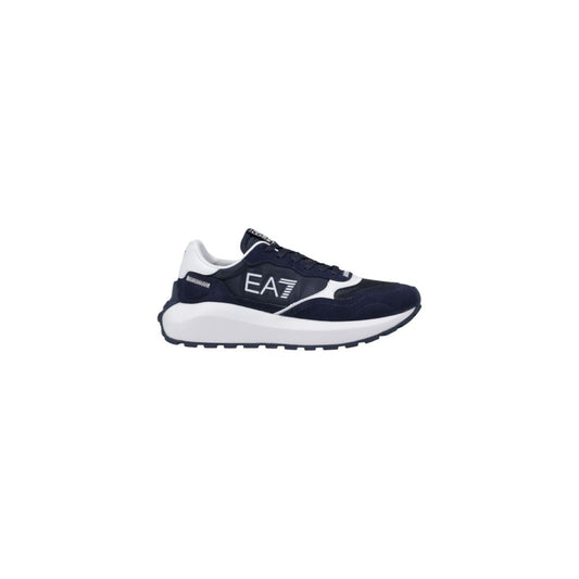 EA7 Emporio Armani Sneaker aus blauem Polyamid