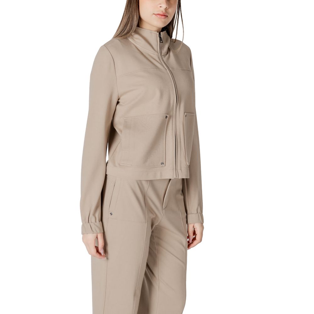 Street One Beige Viskose Jacken &amp