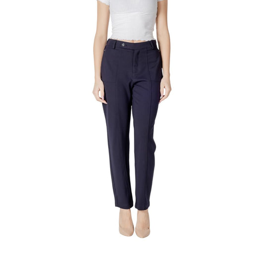 Street One Blaue Viskose-Hose