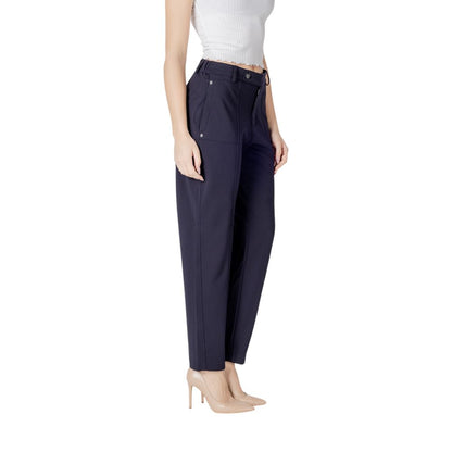 Street One Blaue Viskose-Hose