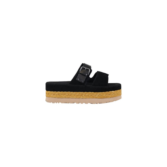 UGG Schwarze Wildleder-Sandale