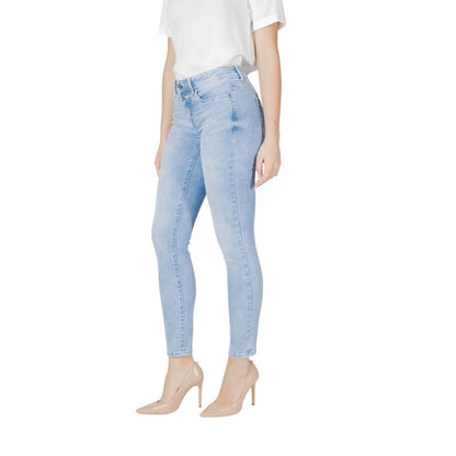 Street One Hellblaue Slim Fit Jeans aus Baumwolle