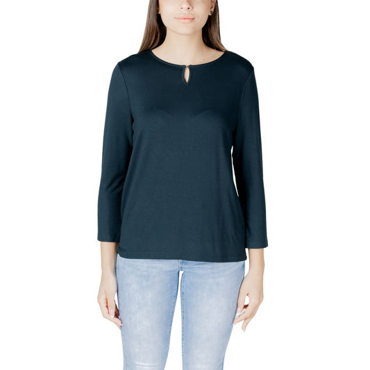Street One Grünes Viskose-Langarmshirt