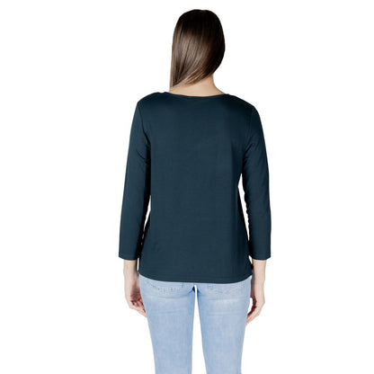 Street One Grünes Viskose-Langarmshirt