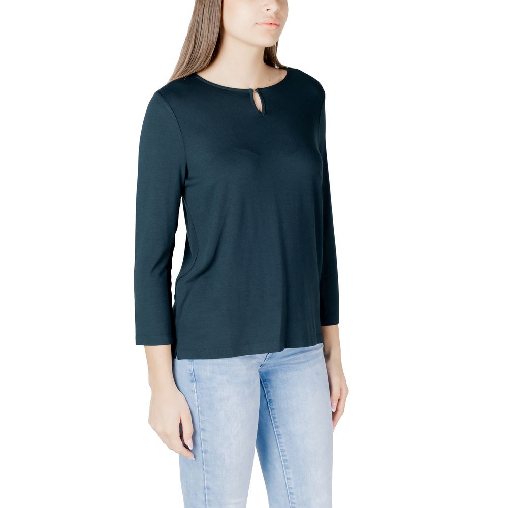 Street One Grünes Viskose-Langarmshirt