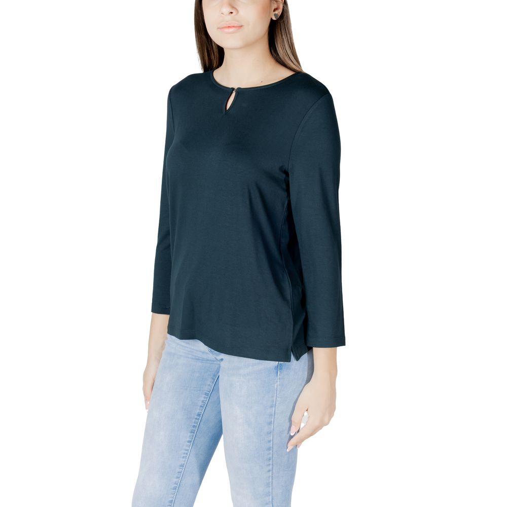 Street One Grünes Viskose-Langarmshirt