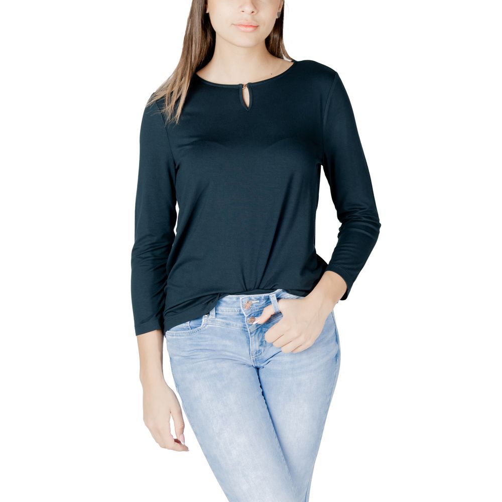 Street One Grünes Viskose-Langarmshirt