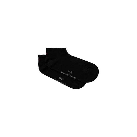 Tommy Hilfiger Schwarze Lyocell-Socke