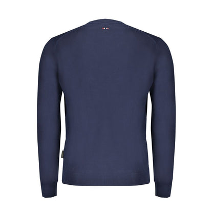 Napapijri Blauer Baumwollpullover