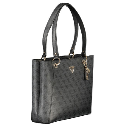 Guess Jeans Schwarz Polyethylen Frauen Handtasche