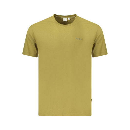 Pepe Jeans Grünes Baumwolle Männer T-Shirt