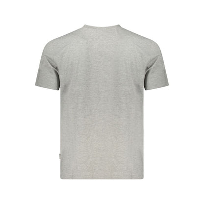 Pepe Jeans Graues Bio-Baumwoll-T-Shirt für Männer
