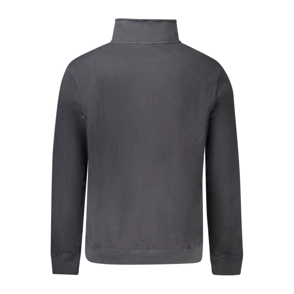 Napapijri Schwarzer Baumwollpullover für Männer