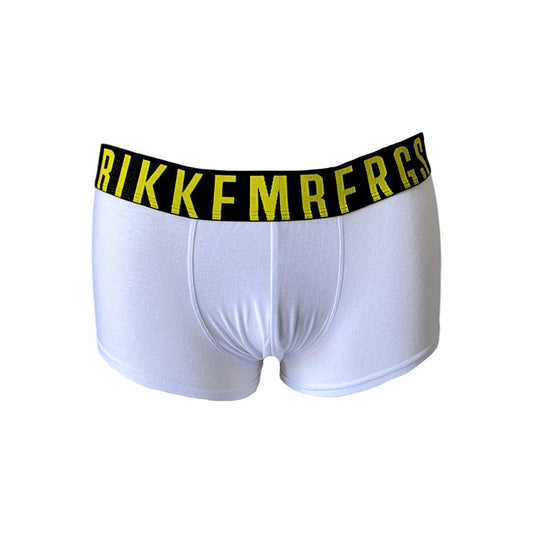 Bikkembergs Weiß Baumwolle Männer Boxer