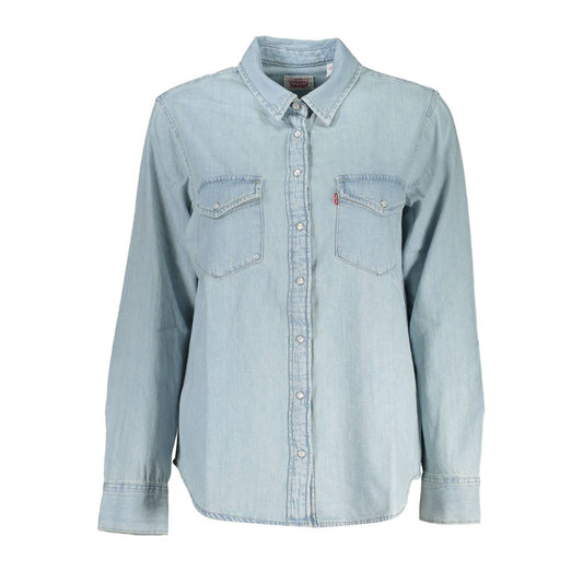 Levi's Blaues Baumwollhemd