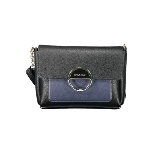 Calvin Klein Schwarze Polyethylen-Umhängetasche