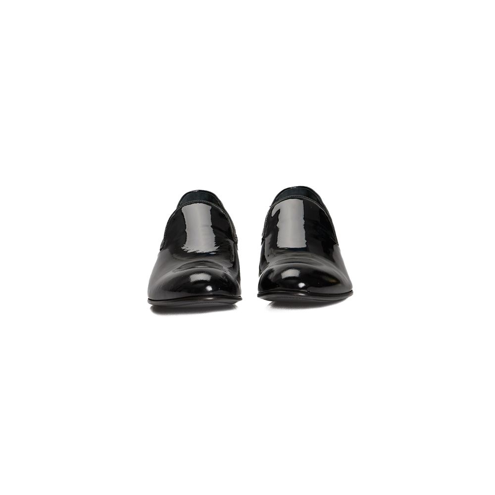 Roberto Pepe Luxury Loafer aus schwarzem Kalbsleder