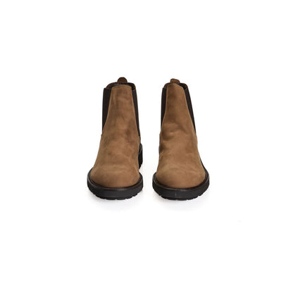 Roberto Pepe Luxury Stiefel aus braunem Kalbsleder