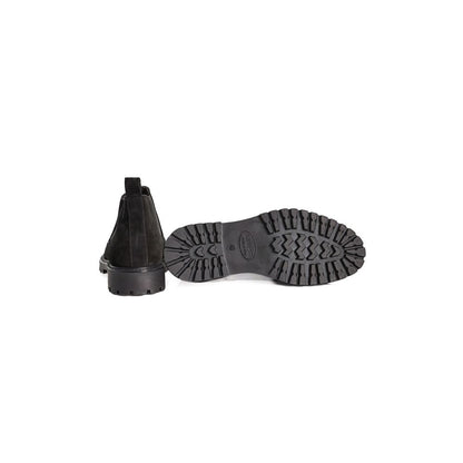 Roberto Pepe Luxury Stiefel aus schwarzem Kalbsleder