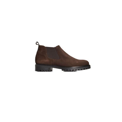 Roberto Pepe Luxury Stiefel aus braunem Kalbsleder