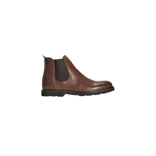 Roberto Pepe Luxury Stiefel aus braunem Kalbsleder