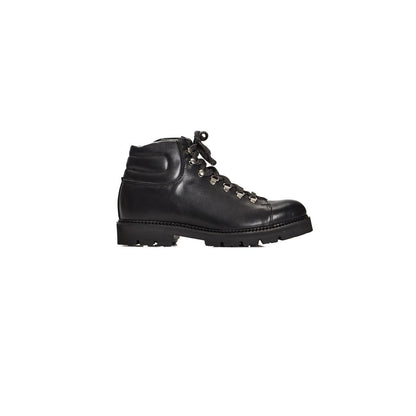 Roberto Pepe Luxury Stiefel aus schwarzem Kalbsleder